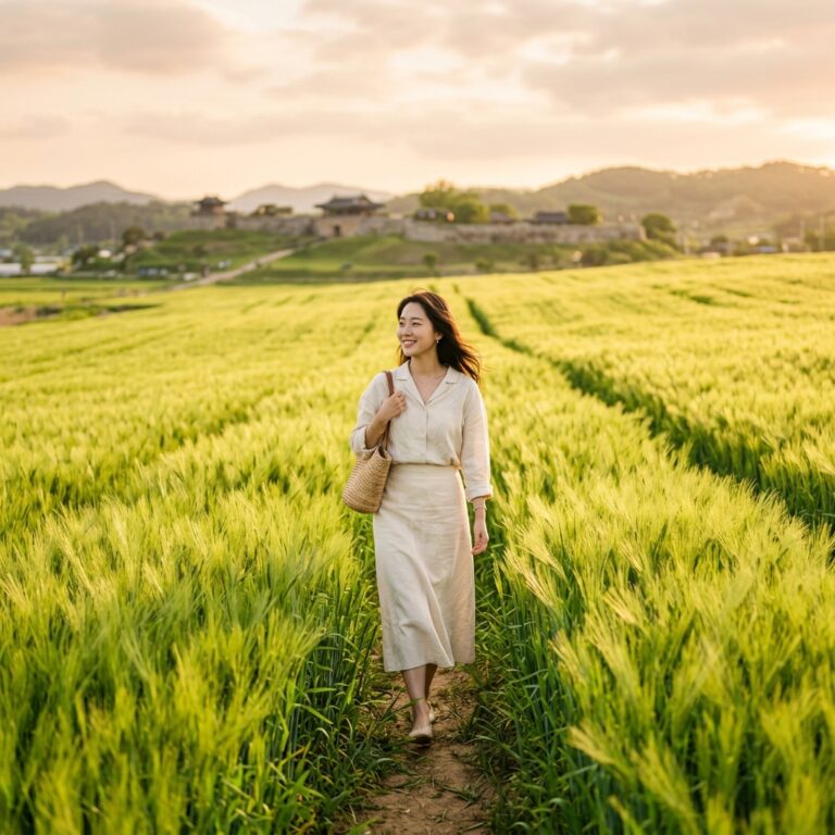 고창 청보리밭과 고창읍성에서 만나는 봄의 정취와 미식 기행의 매력