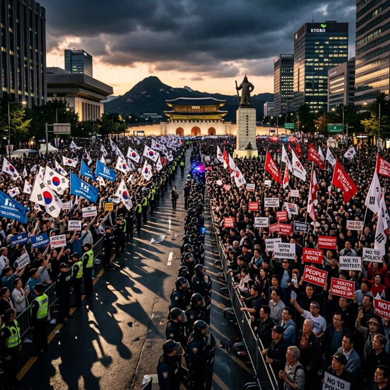 탄핵 1주년 집회