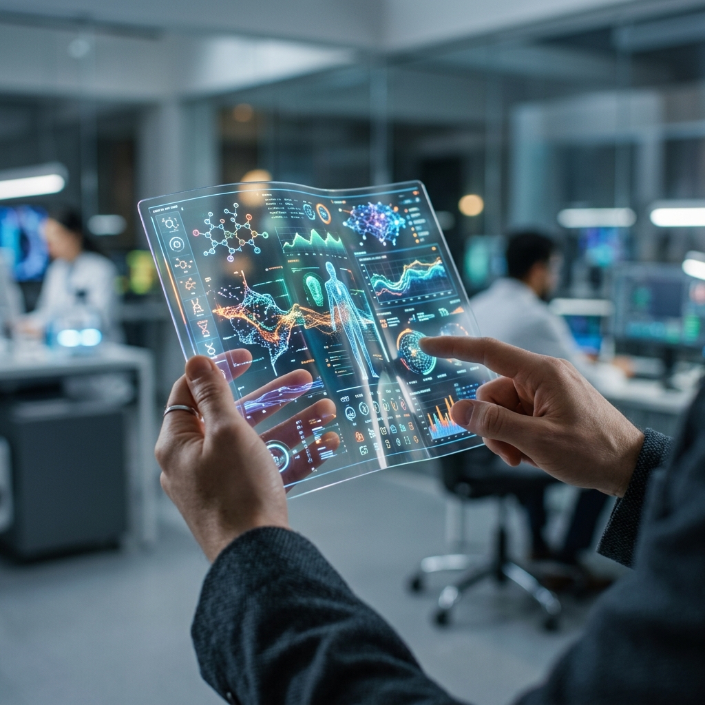 2026년 차세대 투명 및 스트레처블 디스플레이 혁신 기술 시나리오