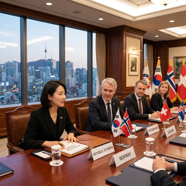 한국-EFTA FTA 개정 협상 본격화... '공급망 다변화'와 '디지털 무역'의 새로운 지평