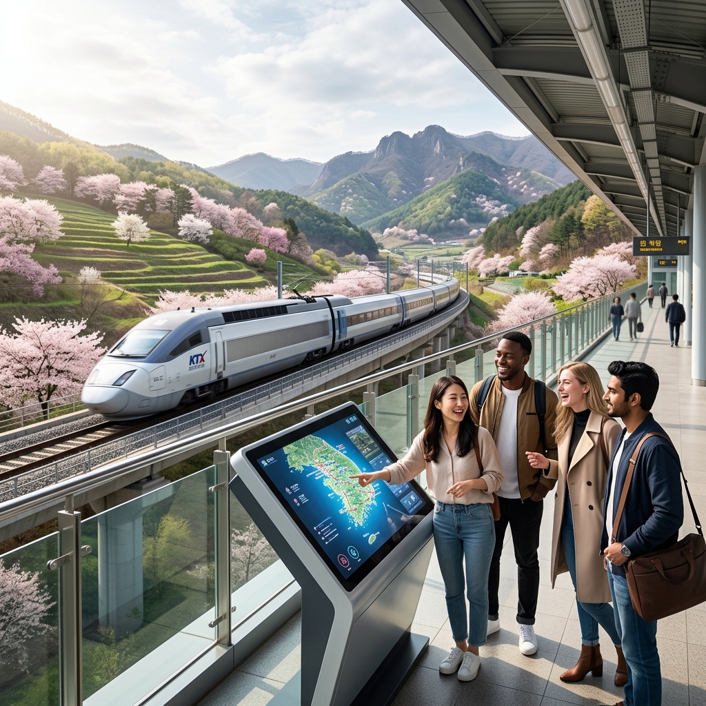 외국인 철도 이용