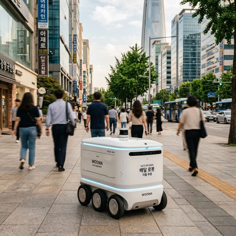 문 앞까지 찾아오는 로봇 집사... 대한민국 '배달 로봇 자율주행' 골든타임 열렸다