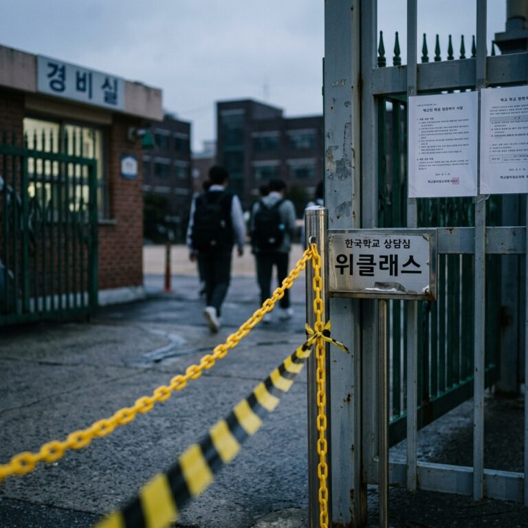 고교 교내 흉기 사건