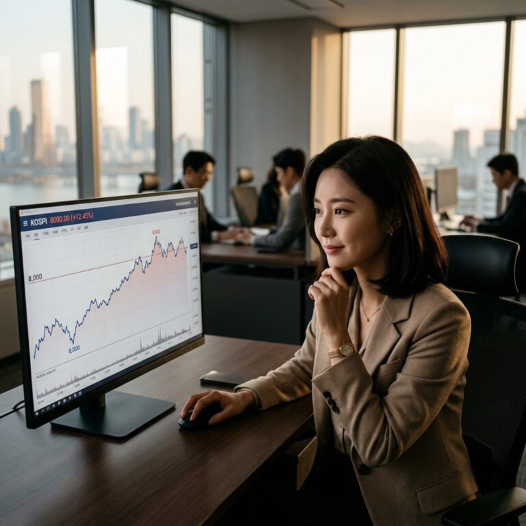코스피 8000 돌파