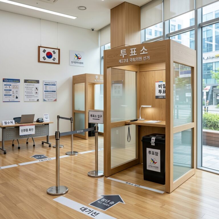 6월 지방선거 일정 사전투표 방법