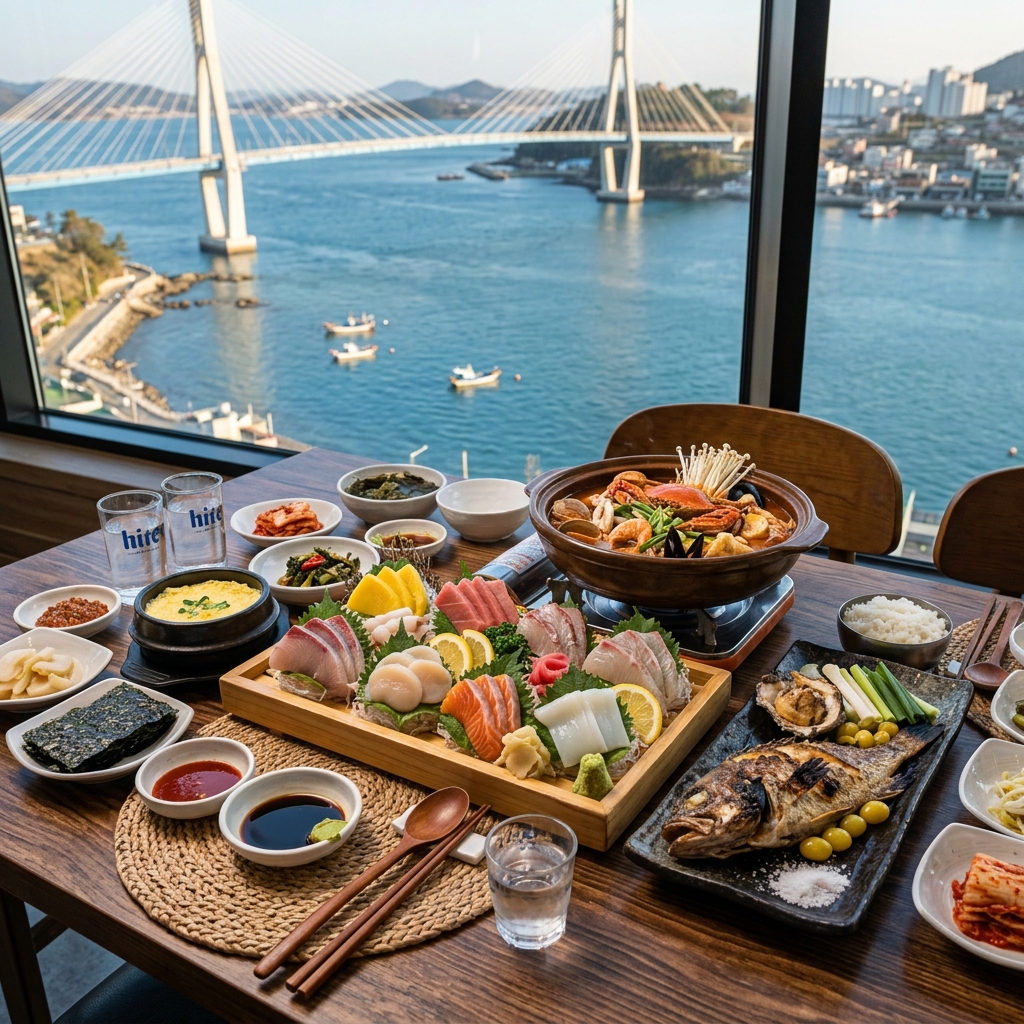 여수 제철 수산물 식사: 6시 내고향이 반한 남해안의 신선한 바다 맛과 웅천동 재근호의 미식 리포트