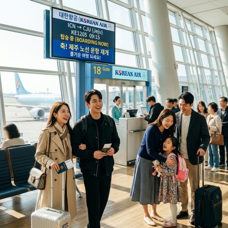 인천-제주 하늘길 10년 만의 재개: 직항 노선 부활이 가져올 여행의 패러다임 변화와 지역 경제 활성화
